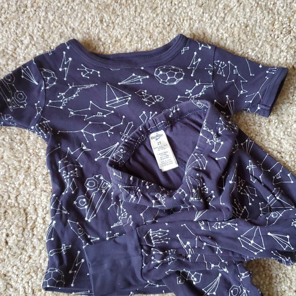 2t glow in the dark pj